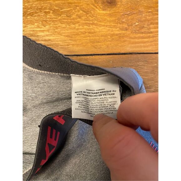 Nike Gray and Pink Athletic Shorts - Picture 4 of 6